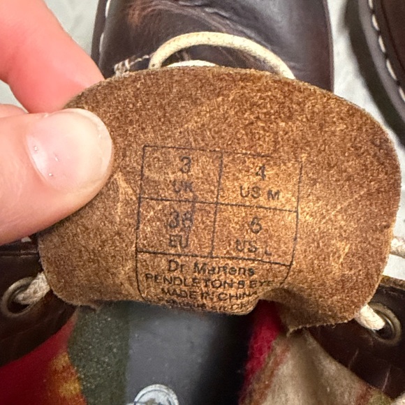 Vintage Dr. Martens Pendleton Combat Boots - Picture 7 of 9